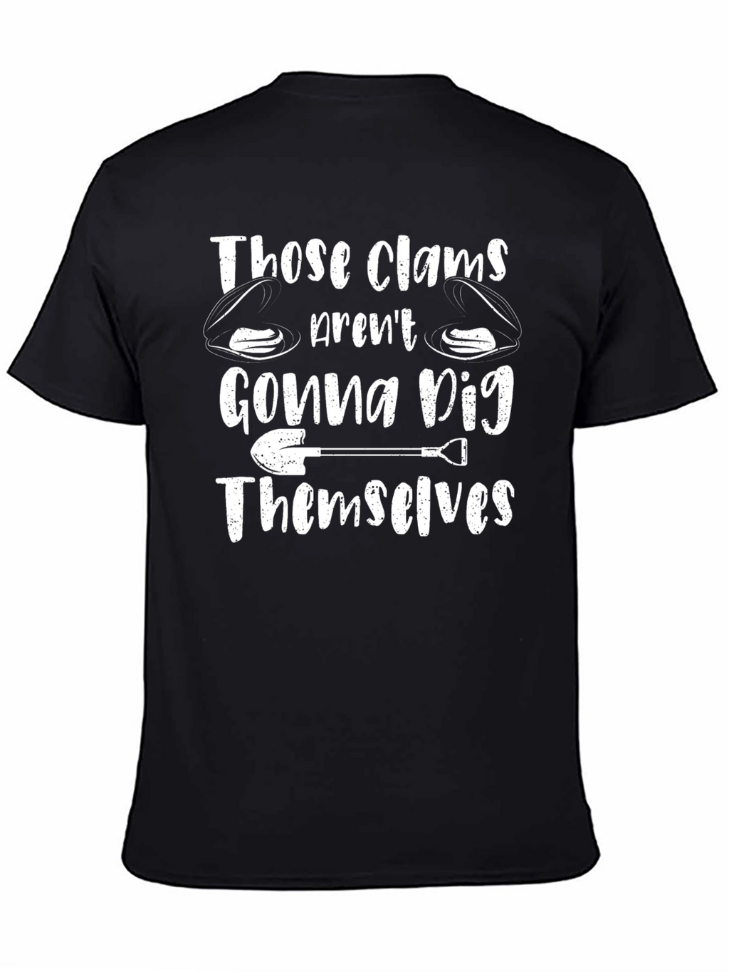 Clam Digging T-Shirt - Humorous Design