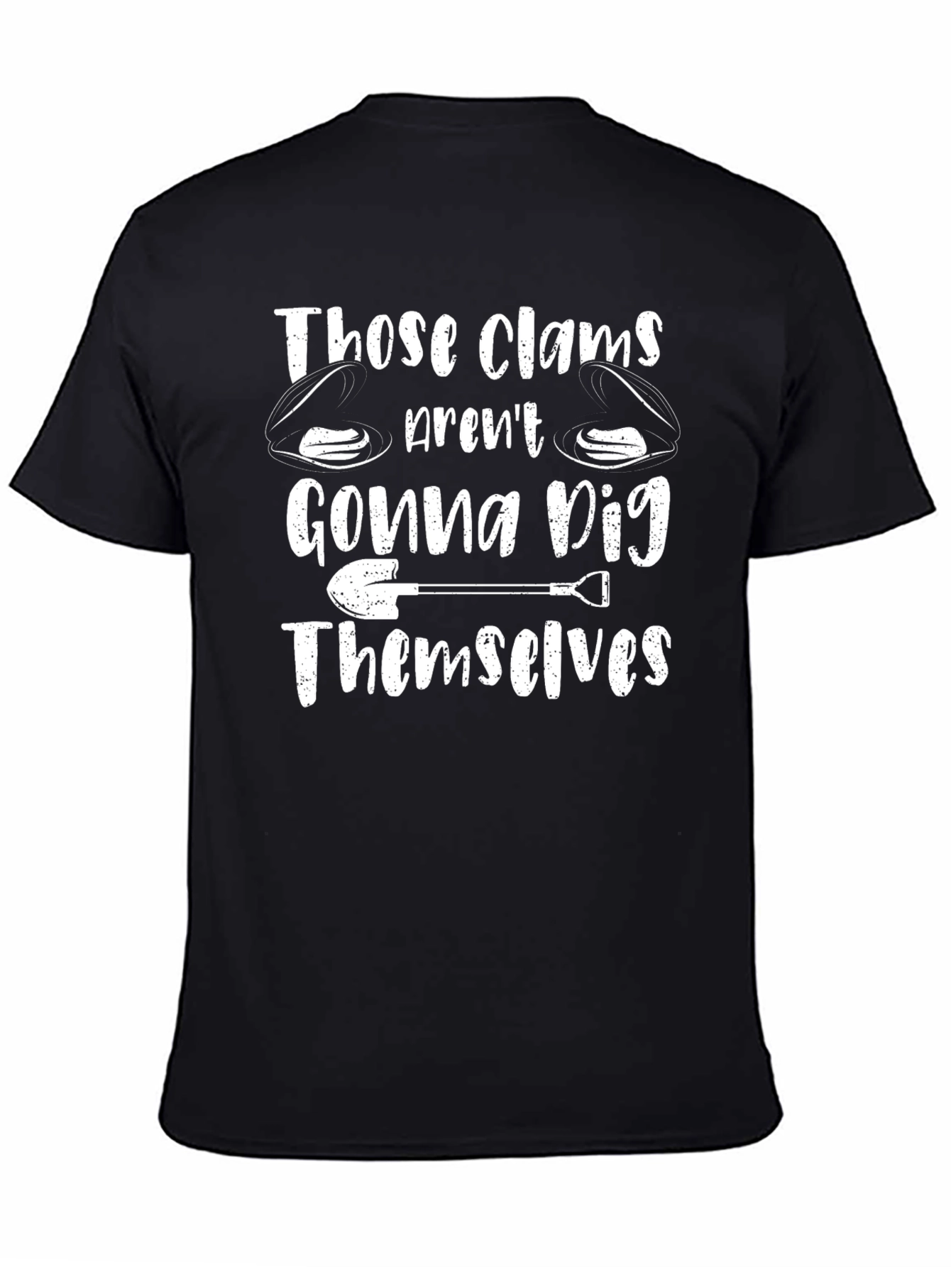 Clam Digging T-Shirt - Humorous Design