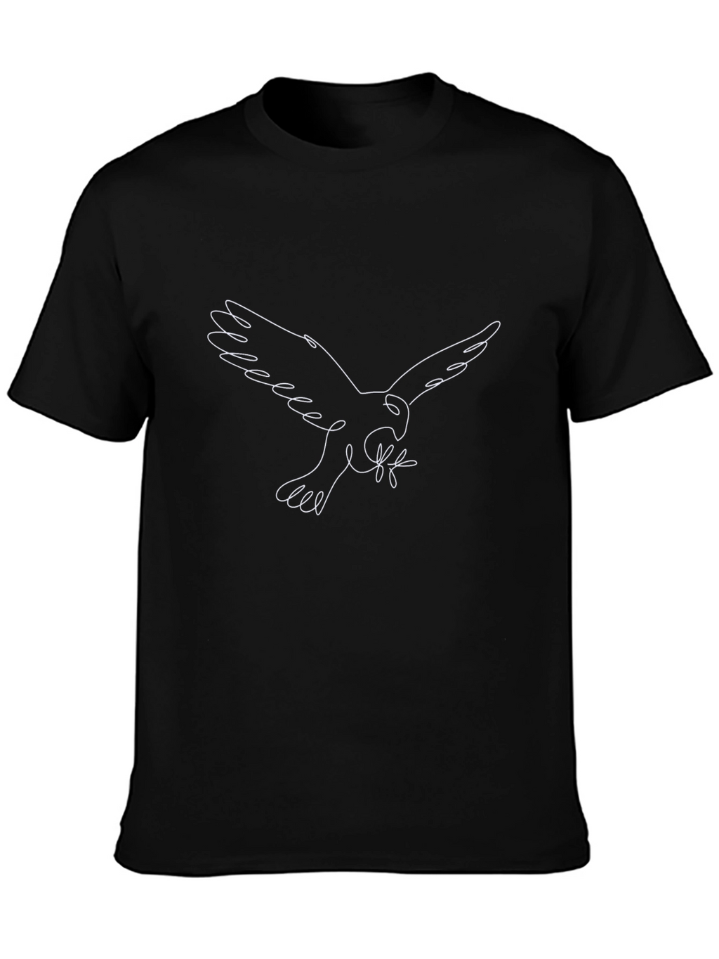 Minimalist Dove Graphic Tee