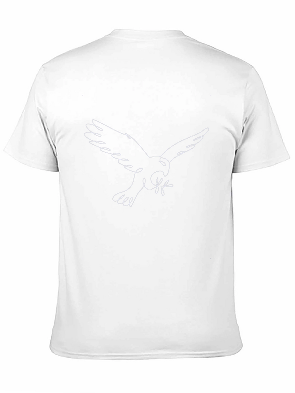 Minimalist Dove Graphic Tee