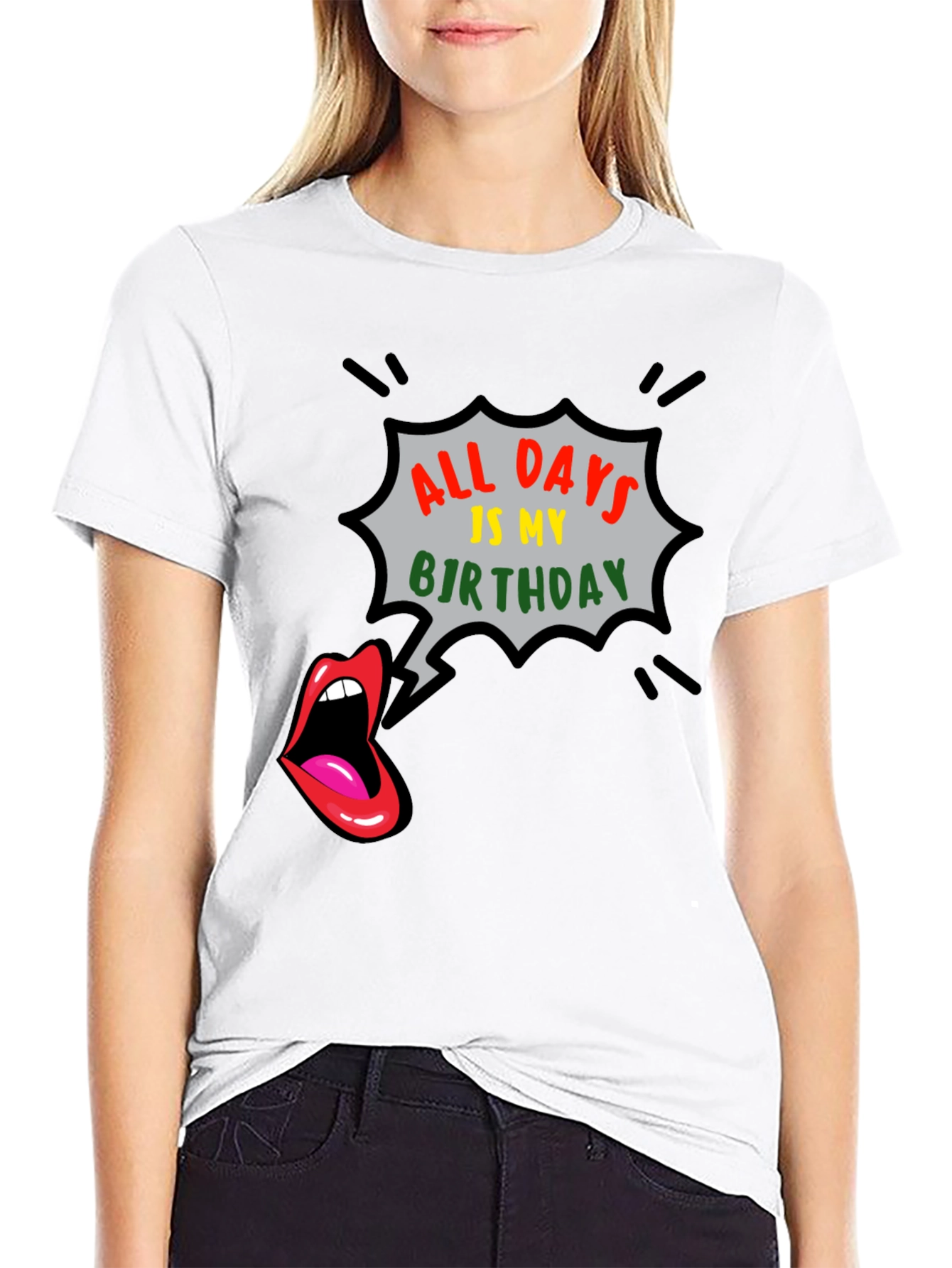 All Days is My Birthday Graphic Tee