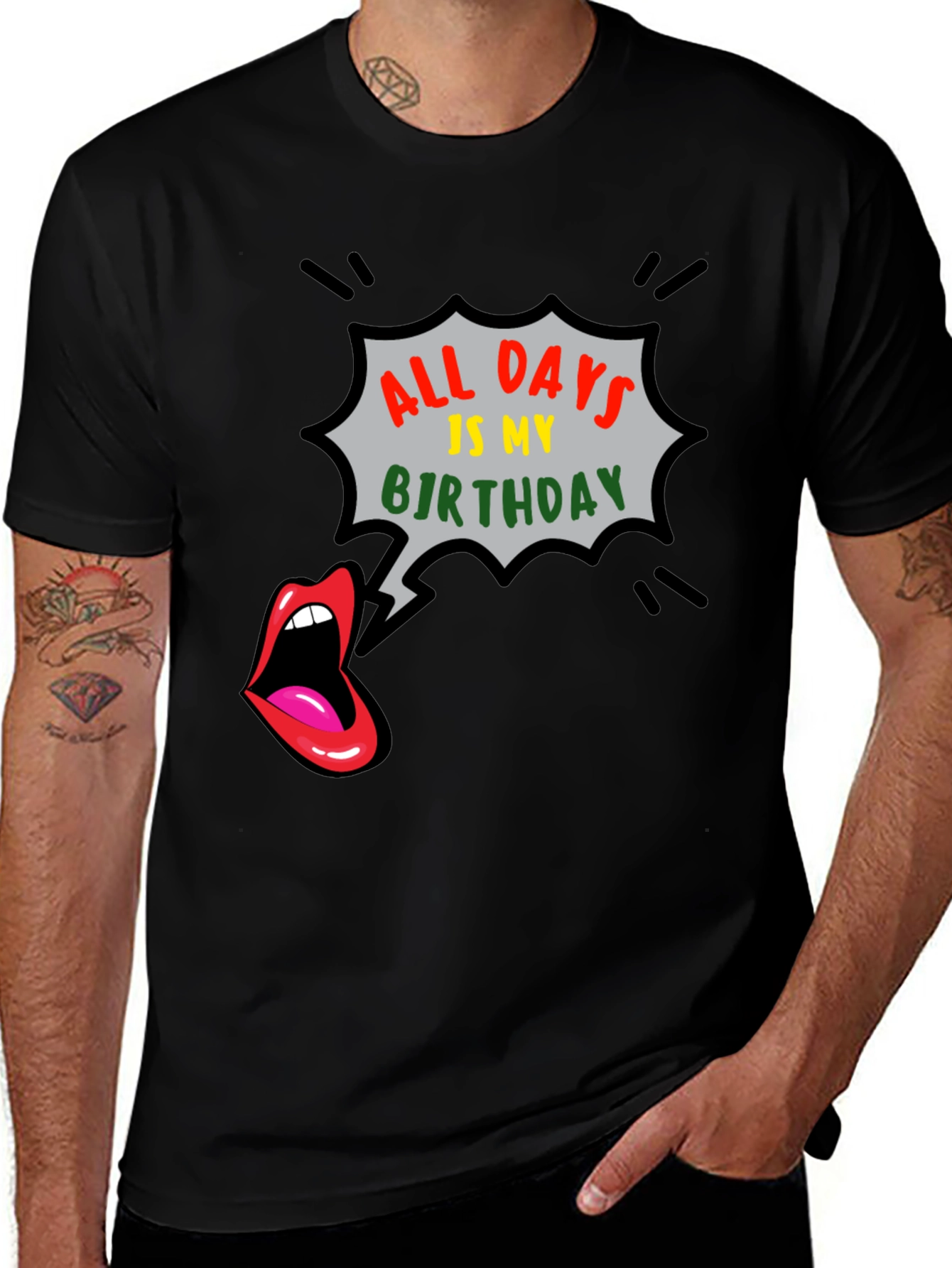All Days is My Birthday Graphic Tee