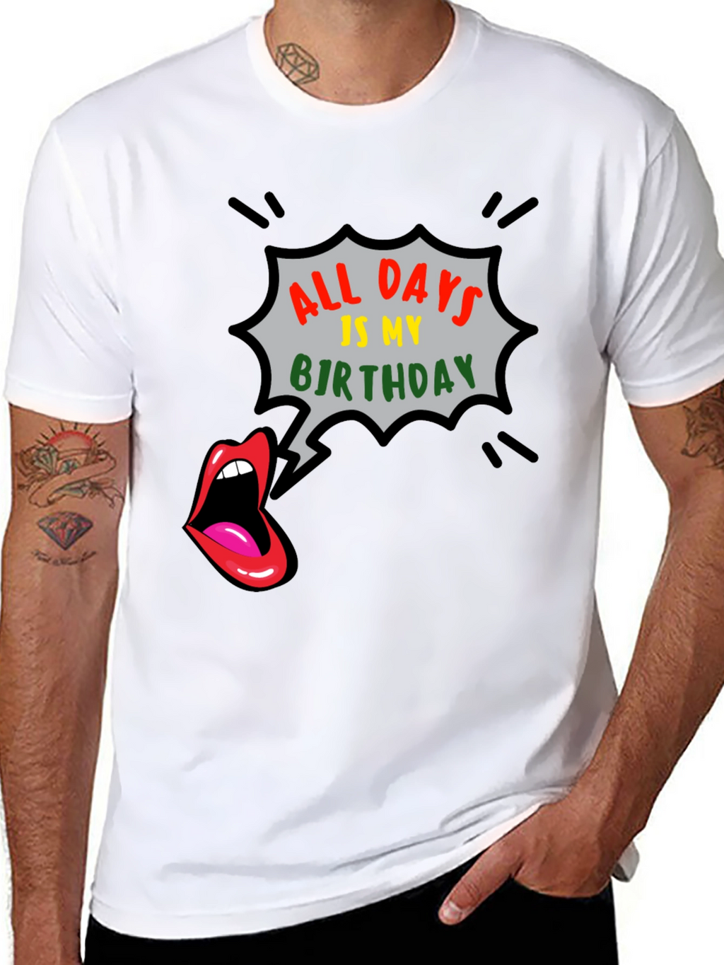 All Days is My Birthday Graphic Tee