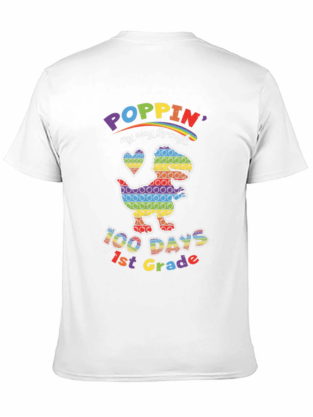 Poppin 100 Days of 1st Grade T-Shirt