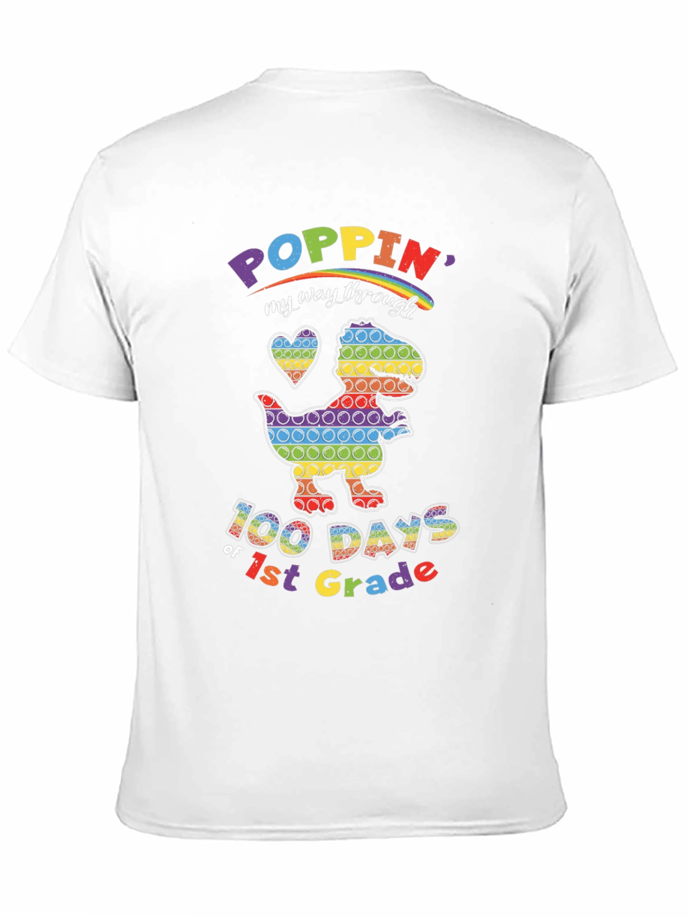 Poppin 100 Days of 1st Grade T-Shirt