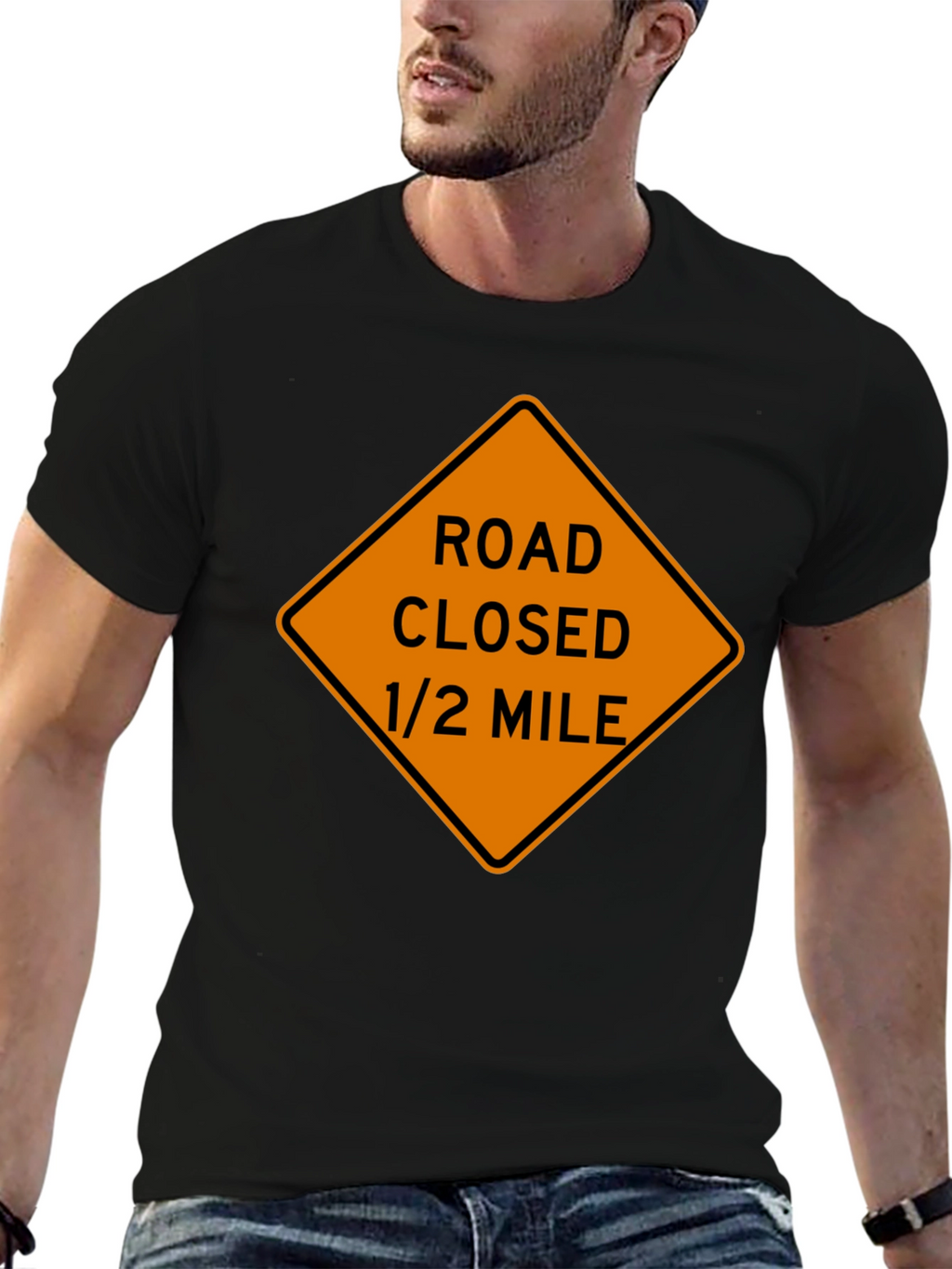 Road Closed Ahead T-Shirt