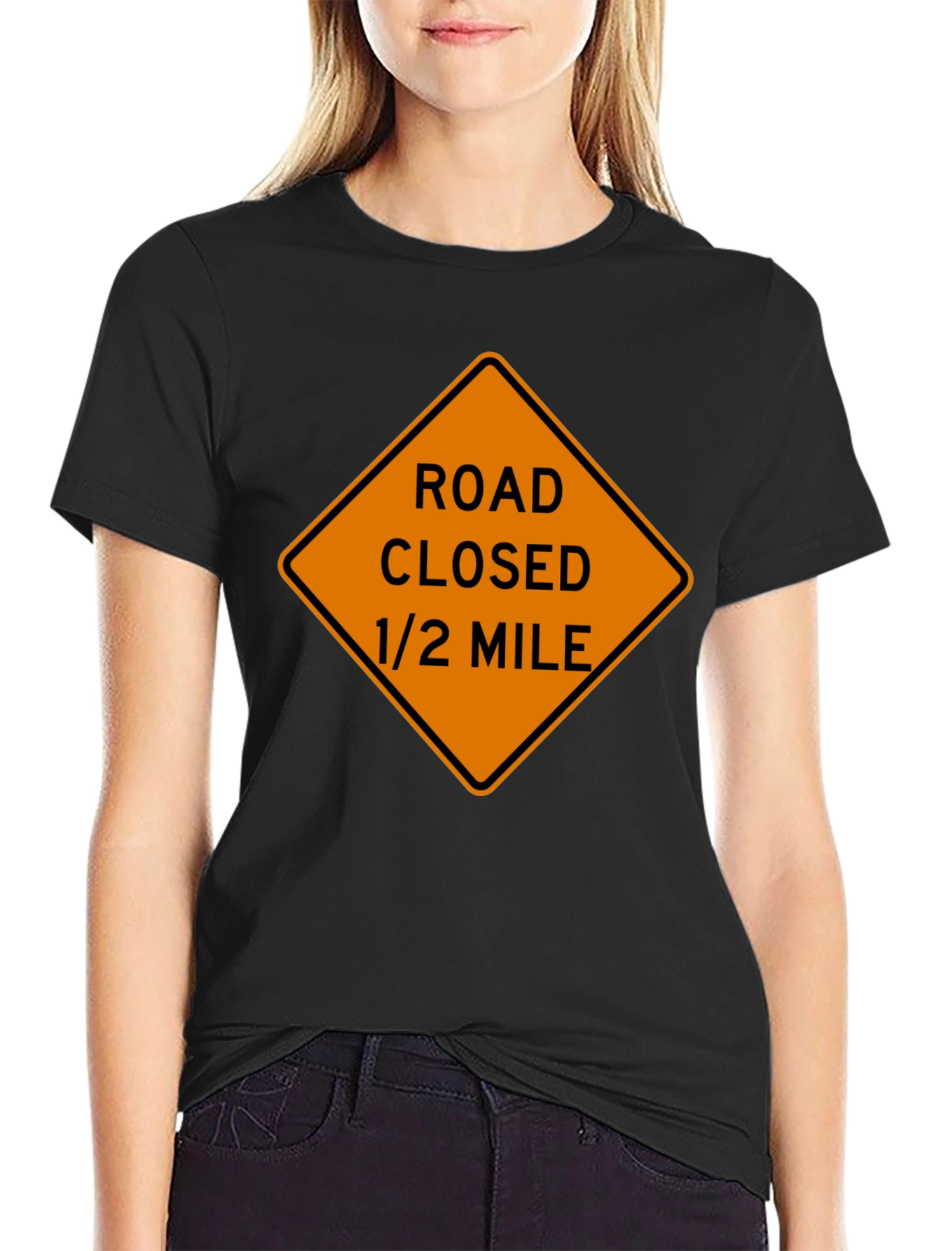 Road Closed Ahead T-Shirt