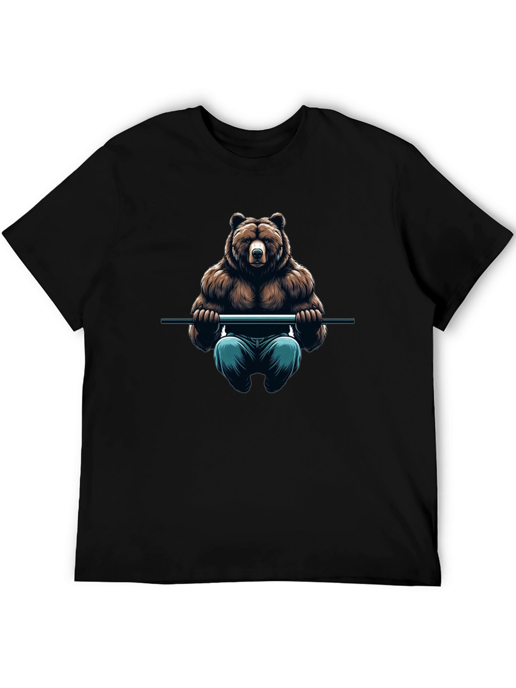Bear Lifting T-Shirt - Gym Animal Tee