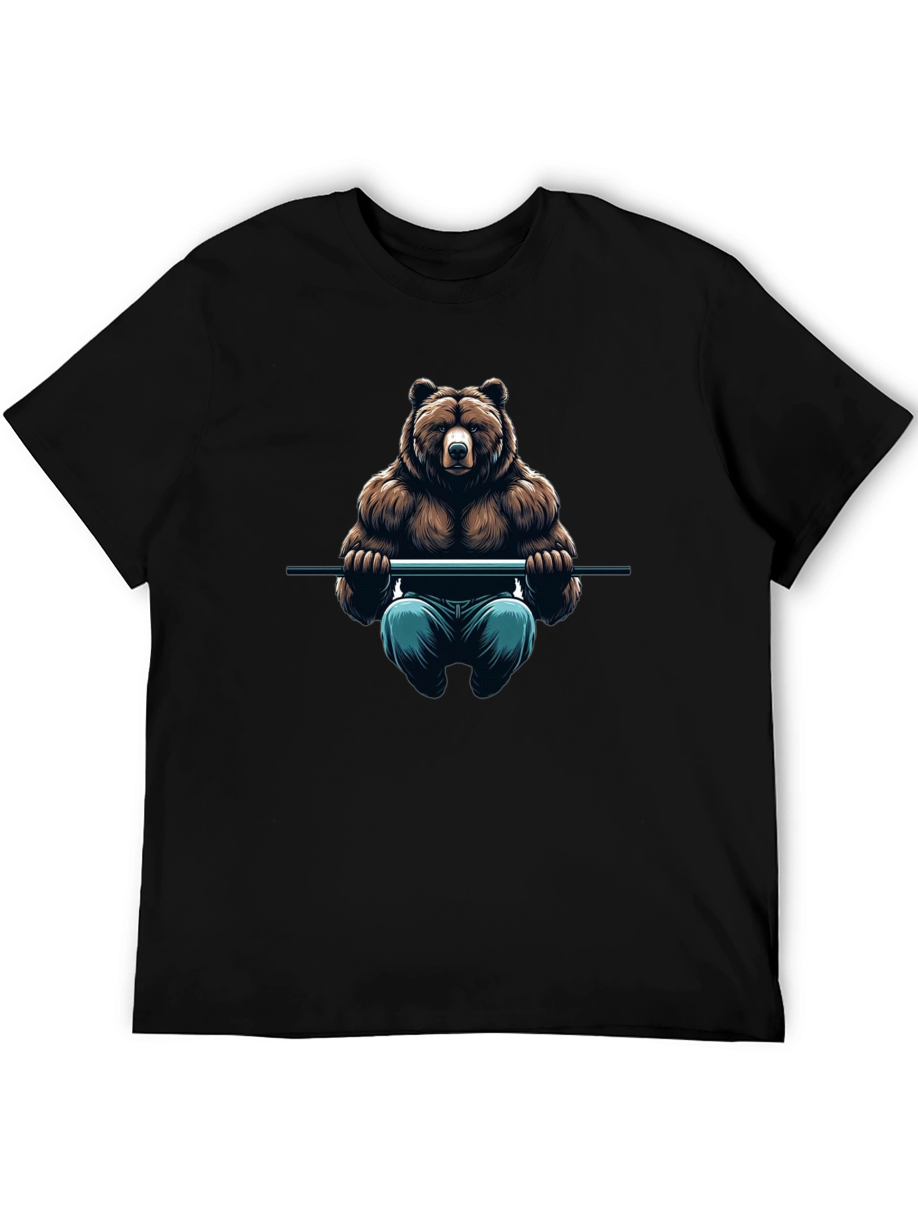 Bear Lifting T-Shirt - Gym Animal Tee