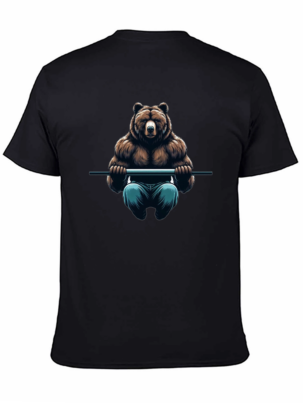Bear Lifting T-Shirt - Gym Animal Tee