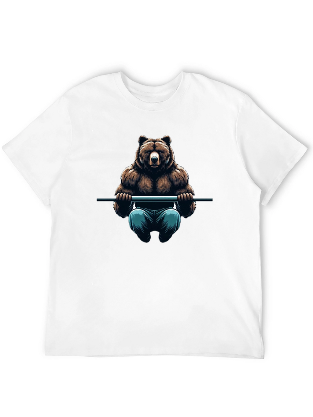 Bear Lifting T-Shirt - Gym Animal Tee