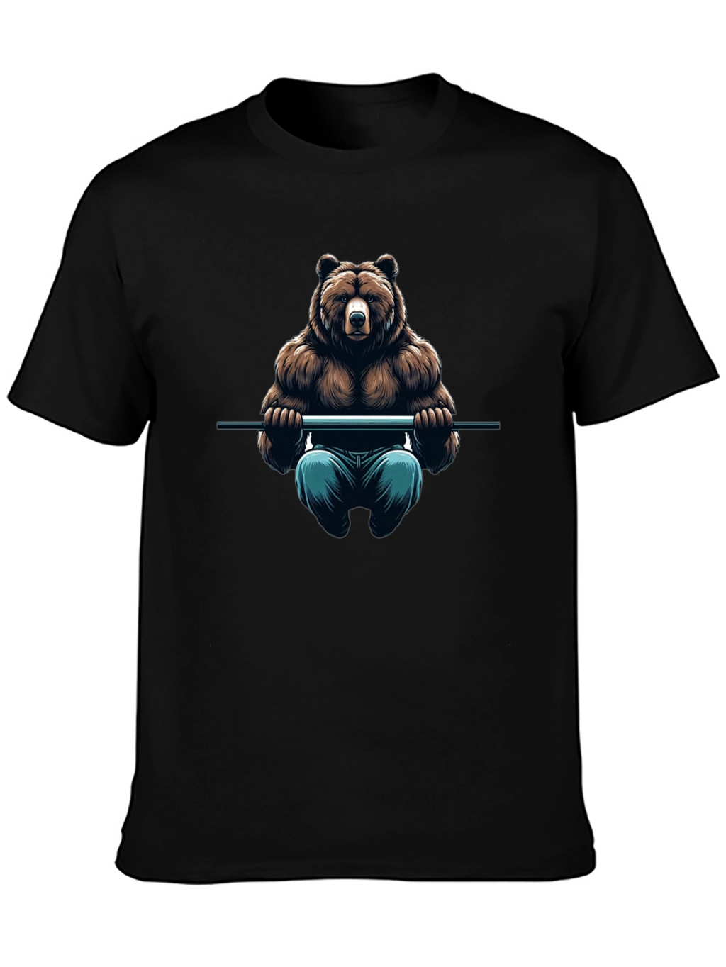 Bear Lifting T-Shirt - Gym Animal Tee