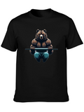 Bear Lifting T-Shirt - Gym Animal Tee