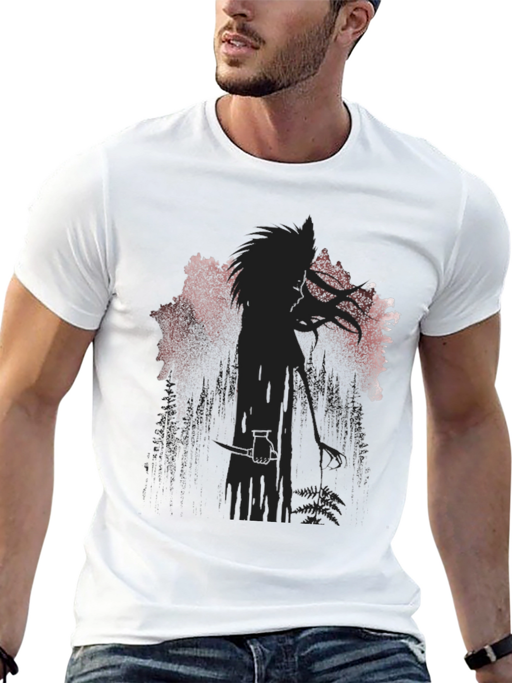 Grim Reaper Graphic Tee - Black T-Shirt
