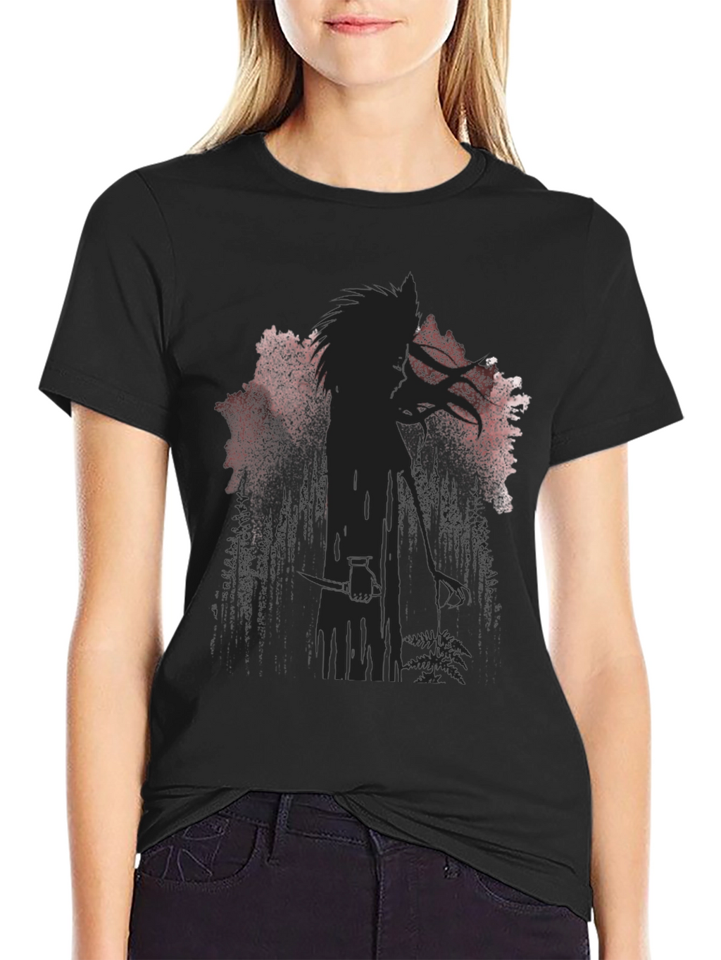 Grim Reaper Graphic Tee - Black T-Shirt