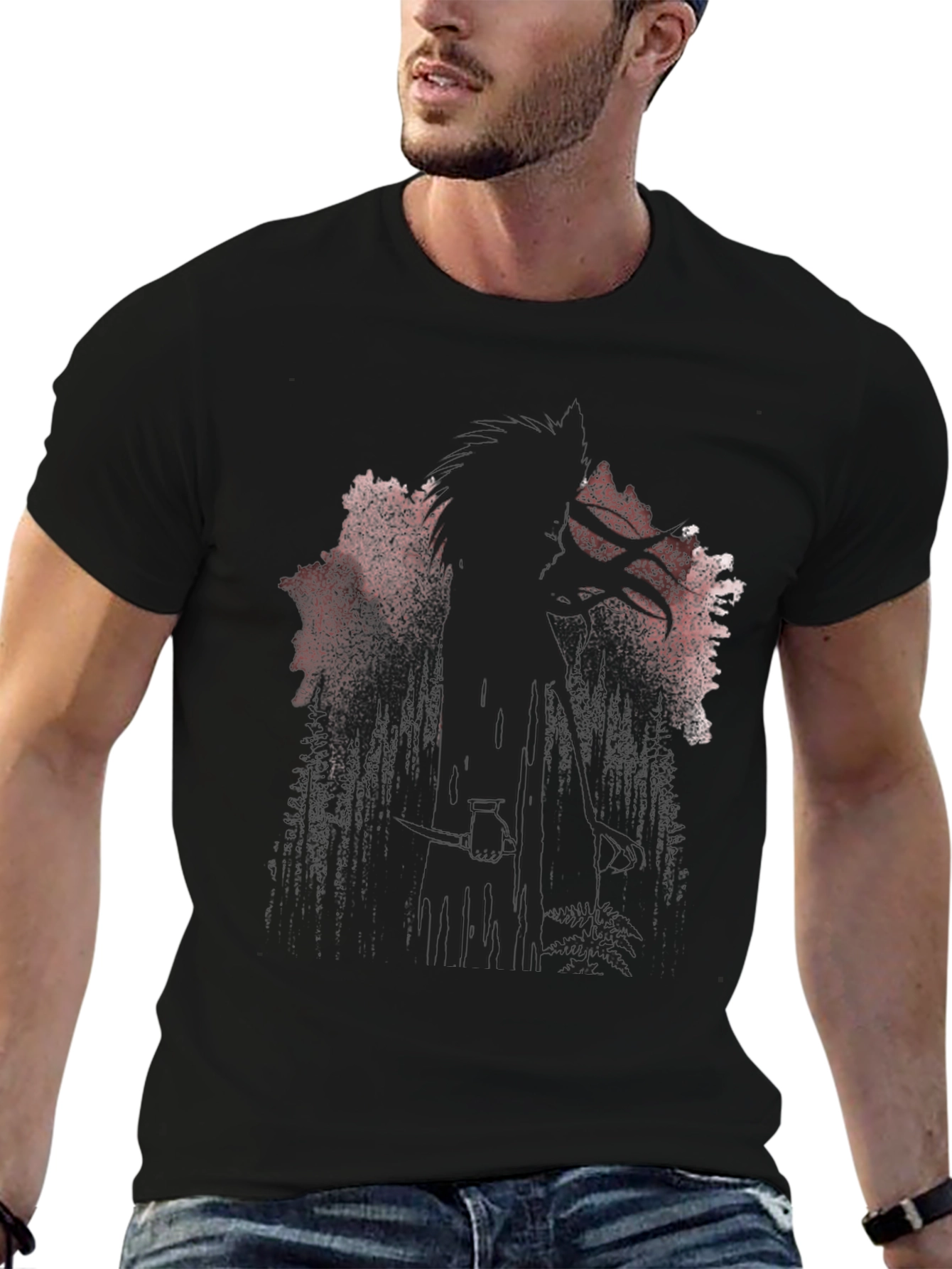 Grim Reaper Graphic Tee - Black T-Shirt