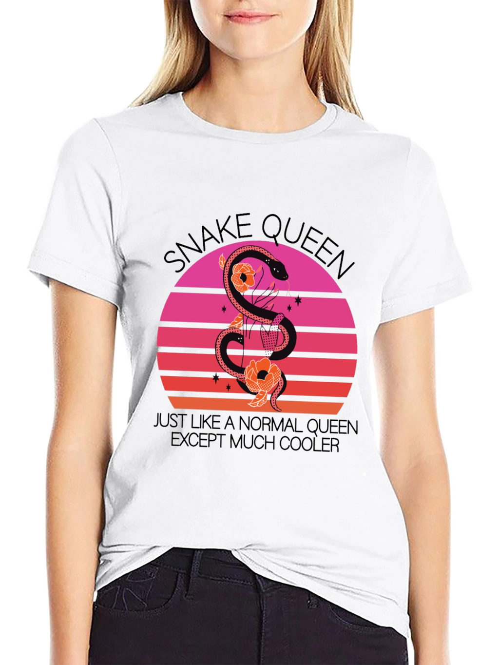 Snake Queen Graphic Tee