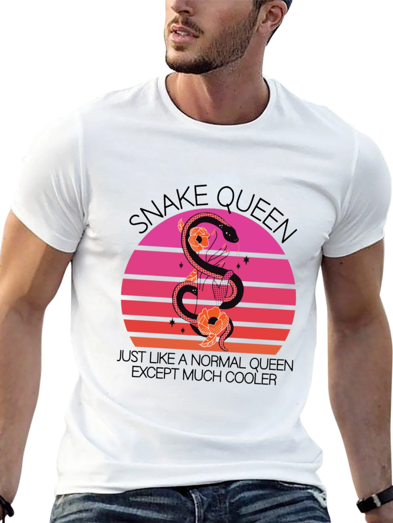 Snake Queen Graphic Tee
