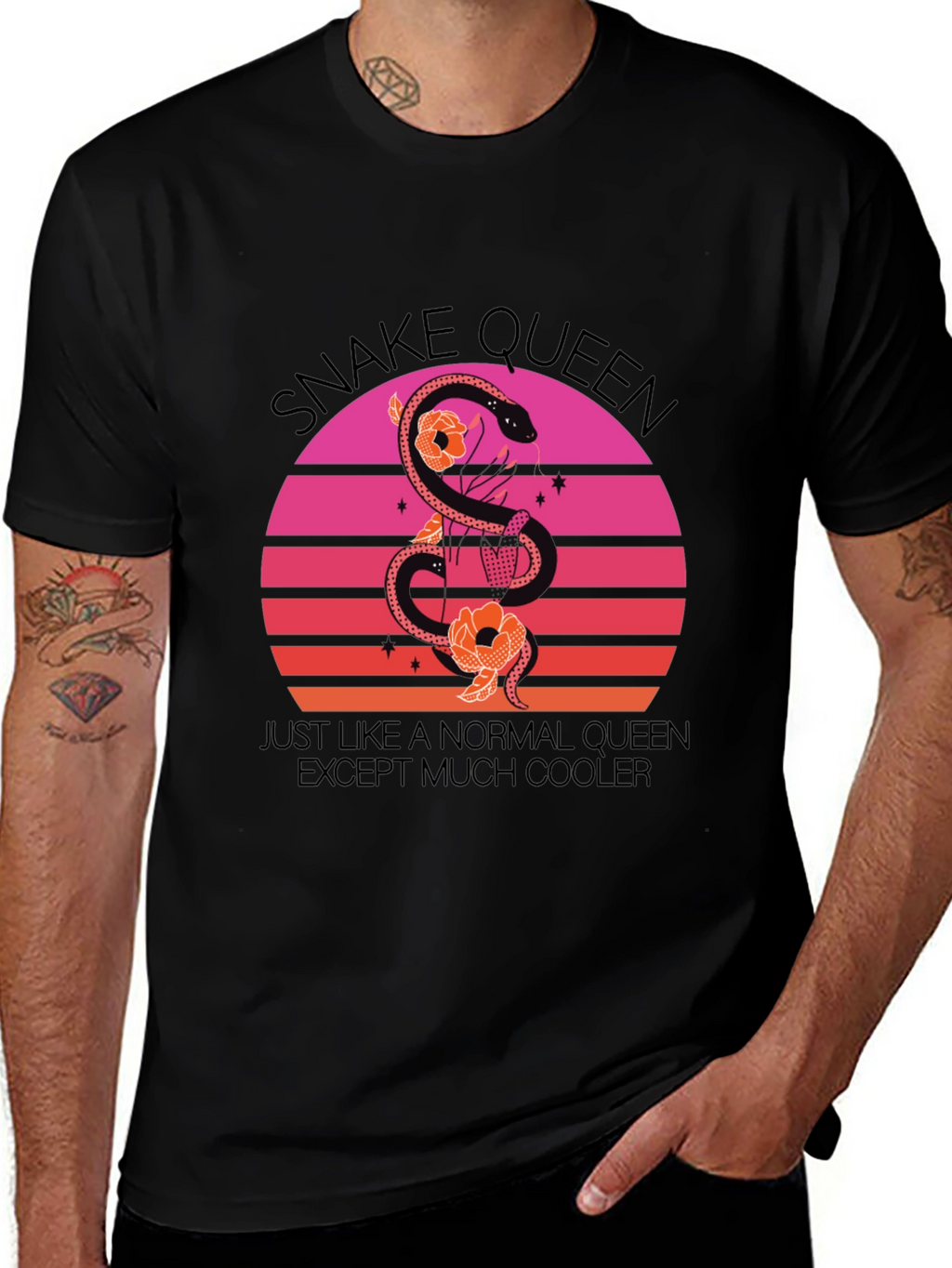 Snake Queen Graphic Tee