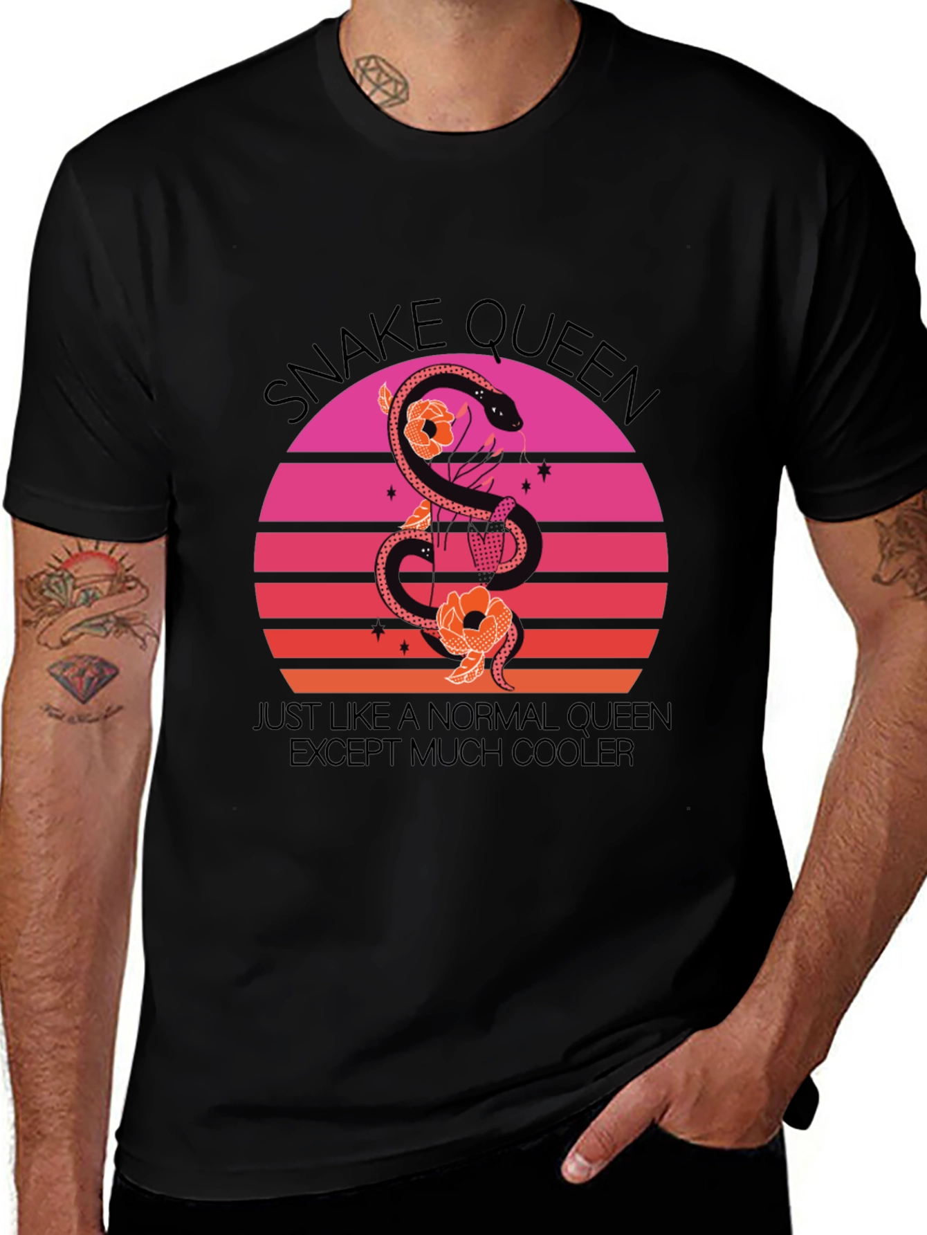 Snake Queen Graphic Tee