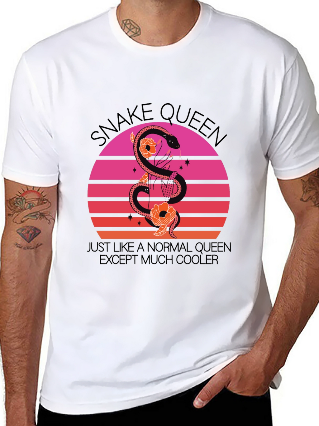 Snake Queen Graphic Tee