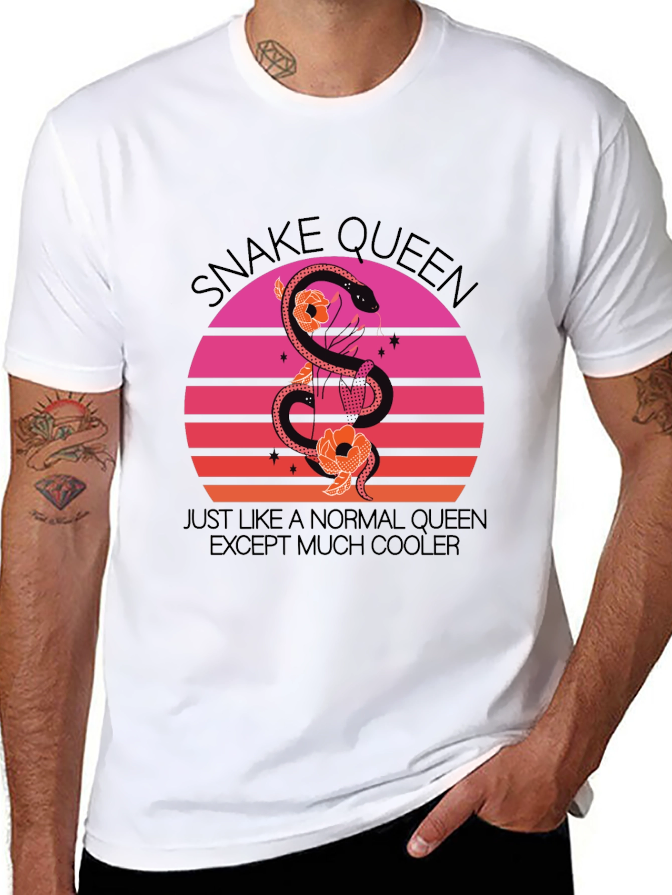 Snake Queen Graphic Tee