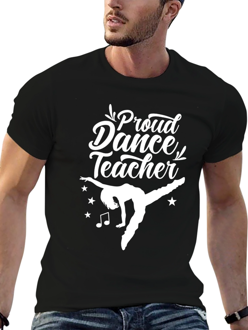 Proud Dance Teacher Graphic T-Shirt