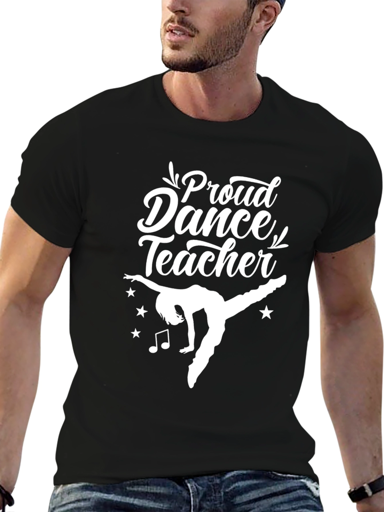 Proud Dance Teacher Graphic T-Shirt