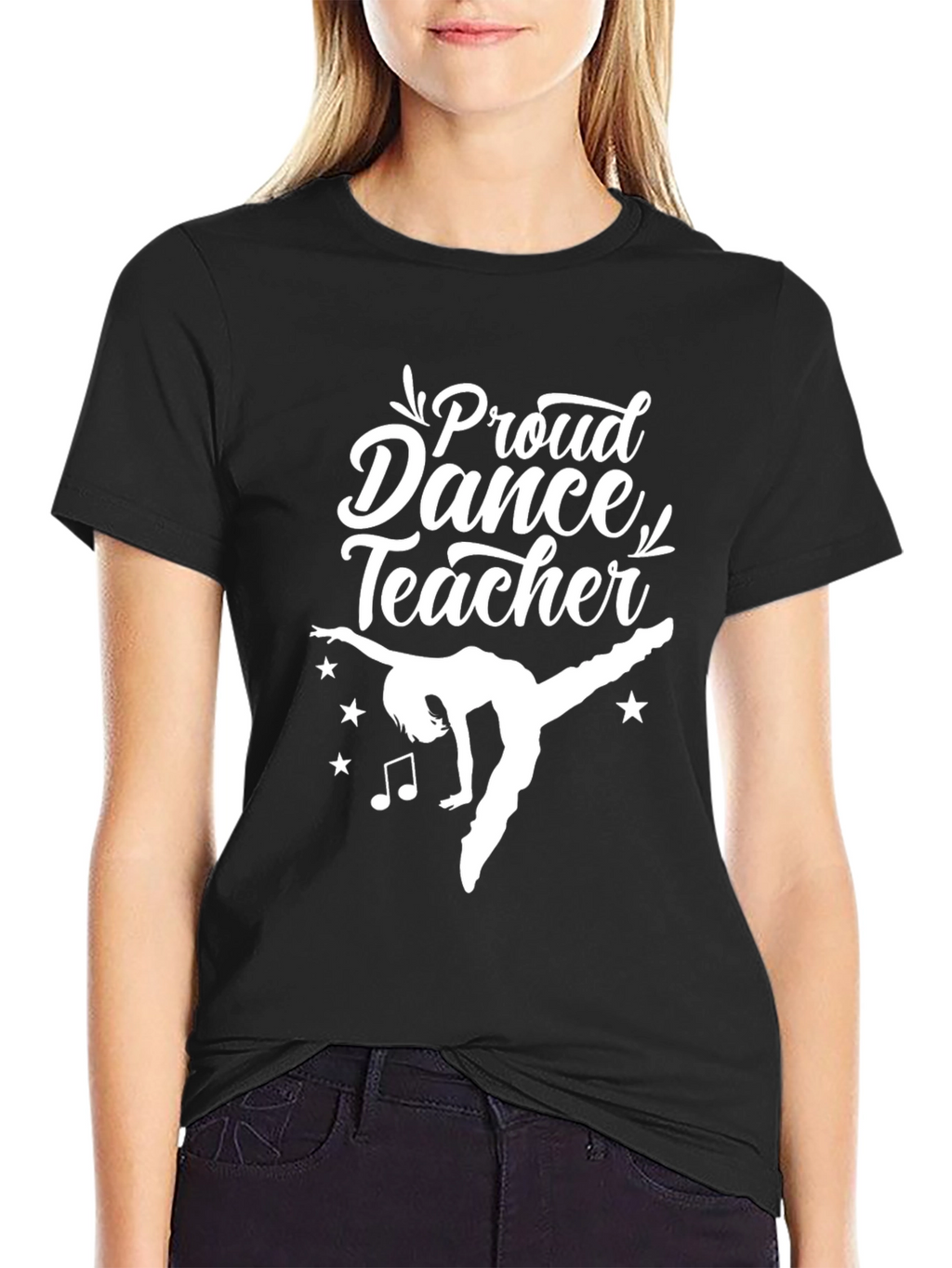 Proud Dance Teacher Graphic T-Shirt