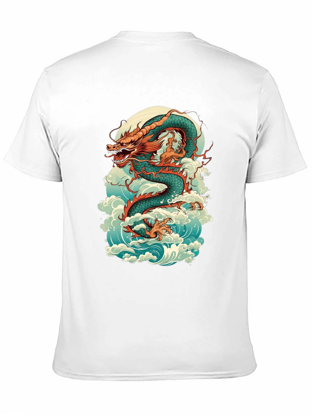 Dragon Graphic Tee - Mythical Creature T-Shirt