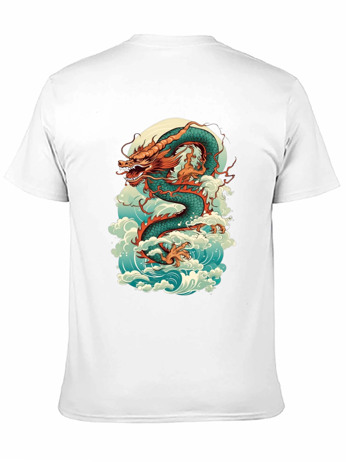 Dragon Graphic Tee - Mythical Creature T-Shirt