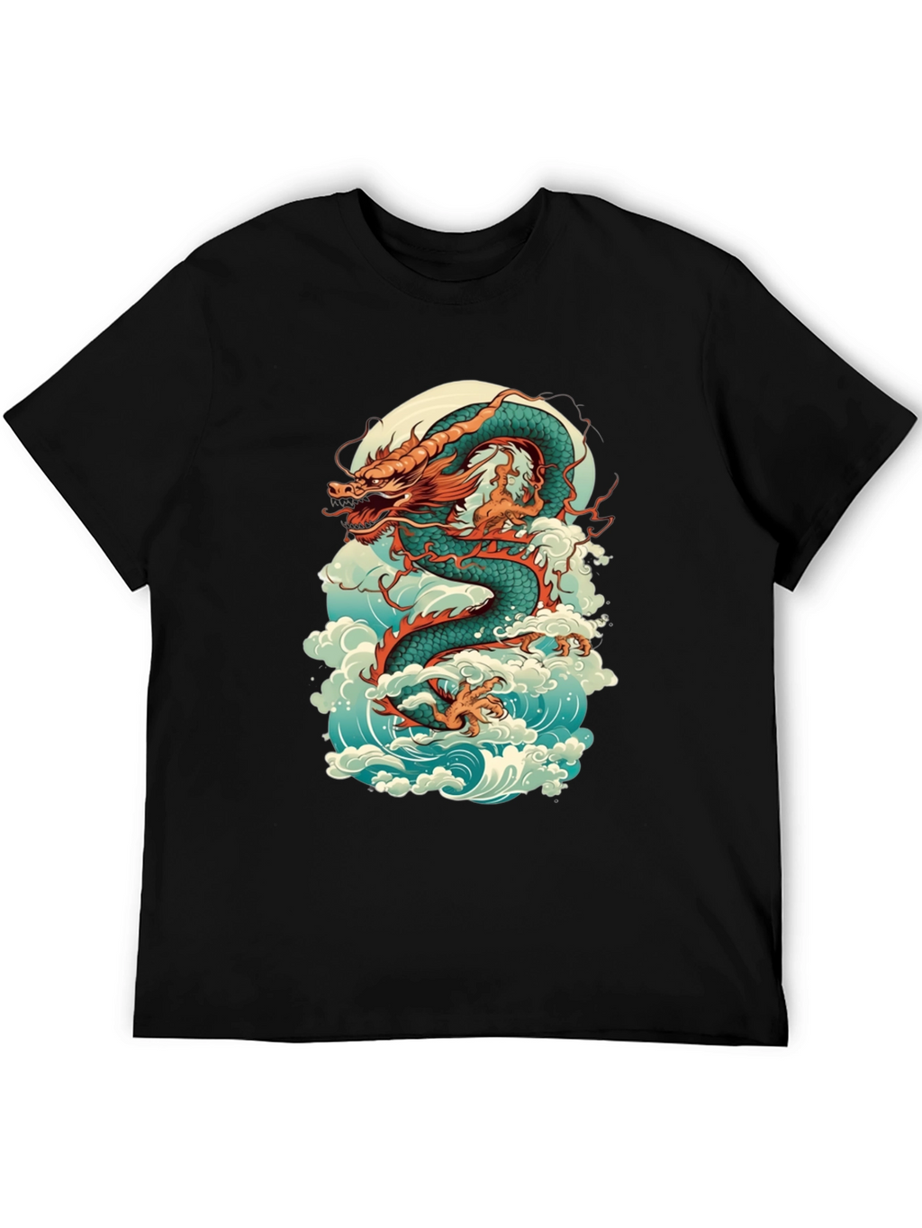 Dragon Graphic Tee - Mythical Creature T-Shirt