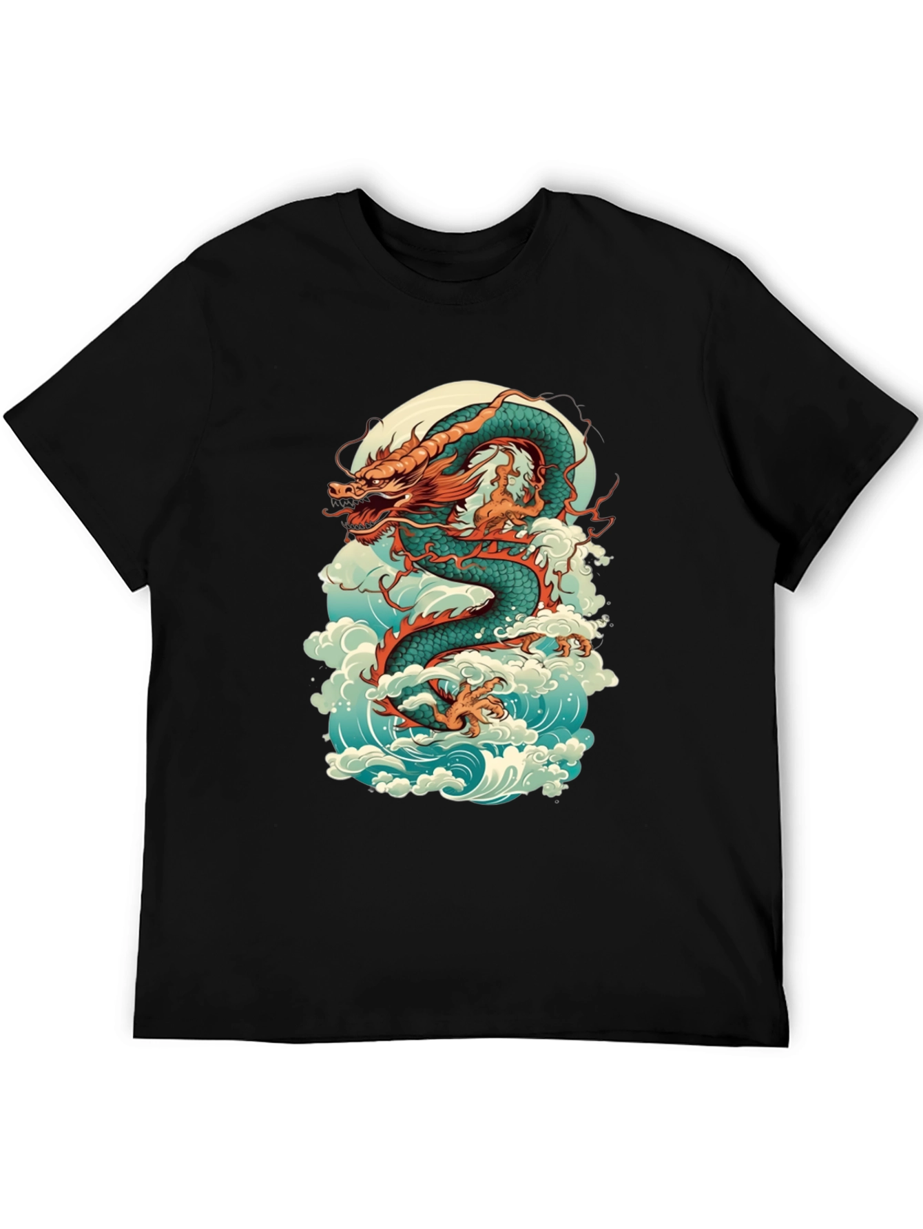 Dragon Graphic Tee - Mythical Creature T-Shirt