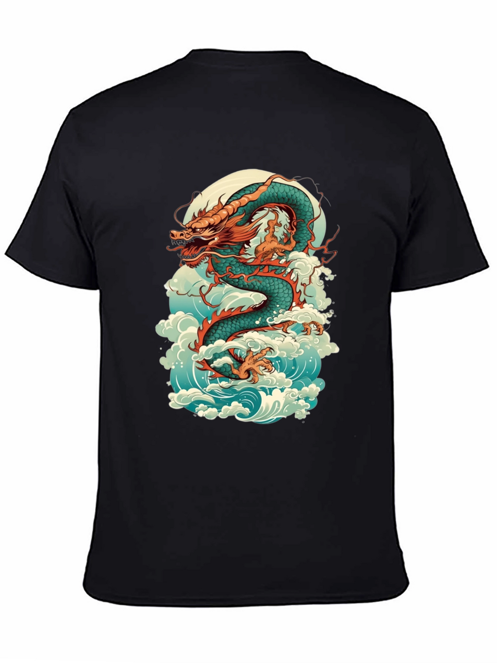 Dragon Graphic Tee - Mythical Creature T-Shirt