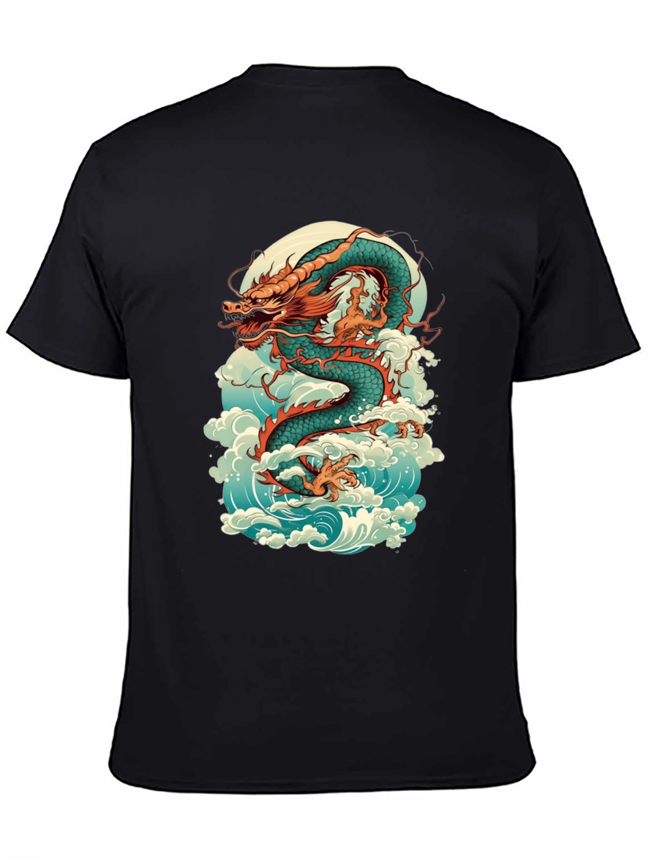 Dragon Graphic Tee - Mythical Creature T-Shirt