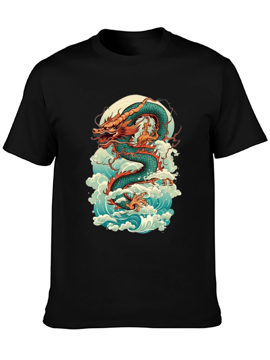 Dragon Graphic Tee - Mythical Creature T-Shirt