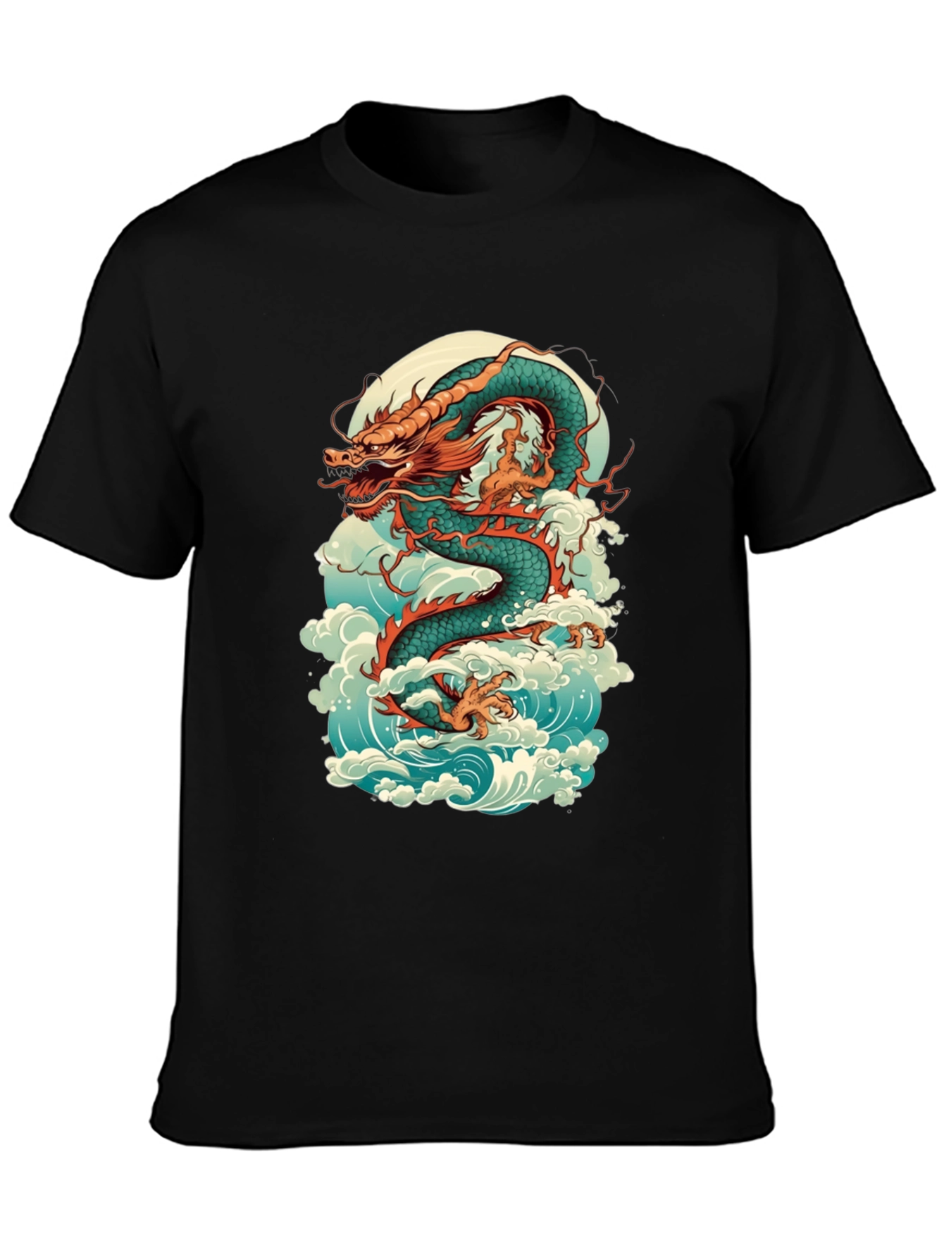 Dragon Graphic Tee - Mythical Creature T-Shirt
