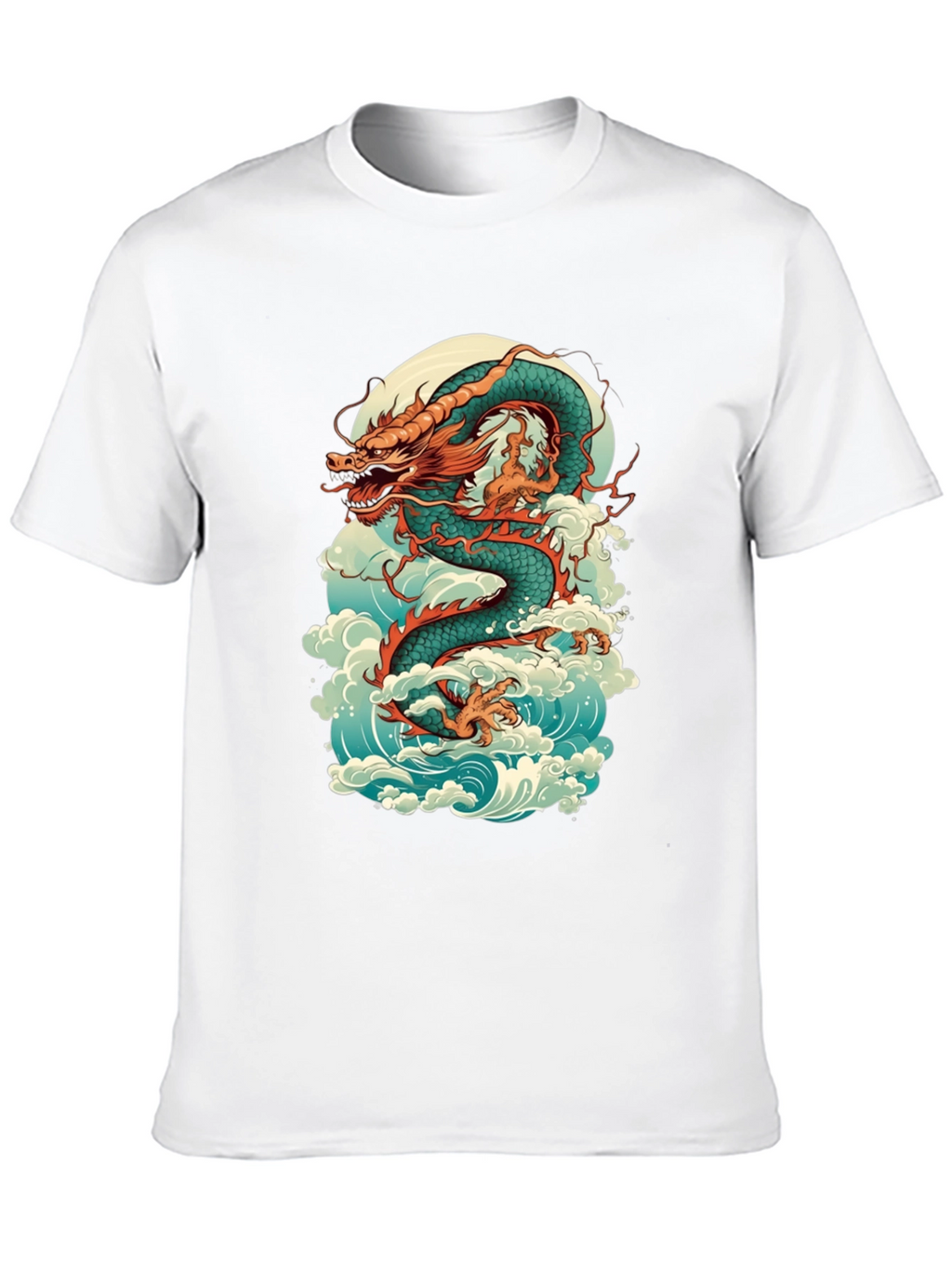 Dragon Graphic Tee - Mythical Creature T-Shirt