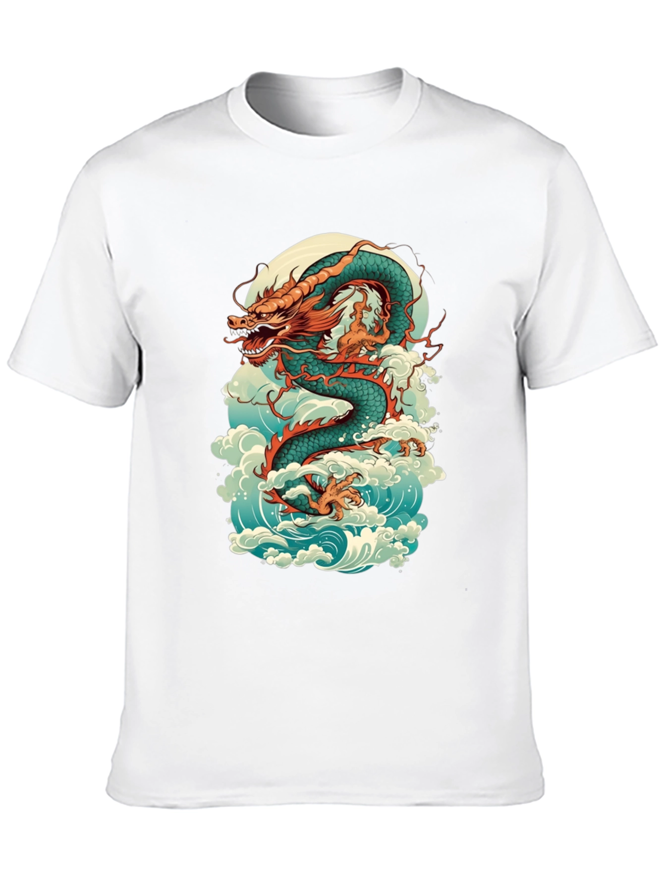 Dragon Graphic Tee - Mythical Creature T-Shirt