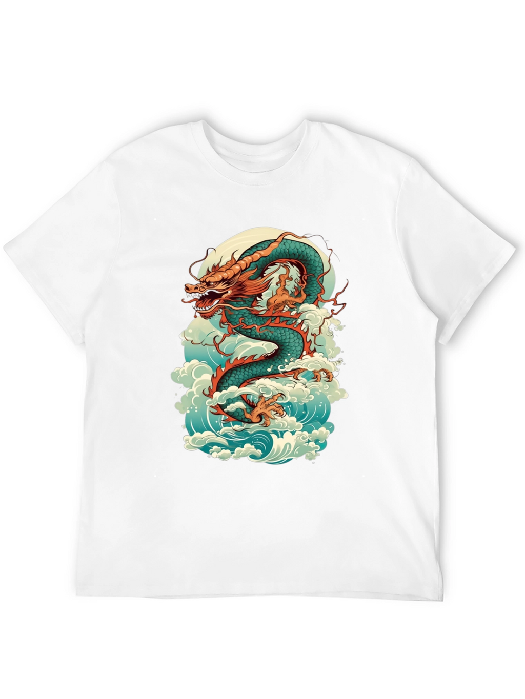 Dragon Graphic Tee - Mythical Creature T-Shirt
