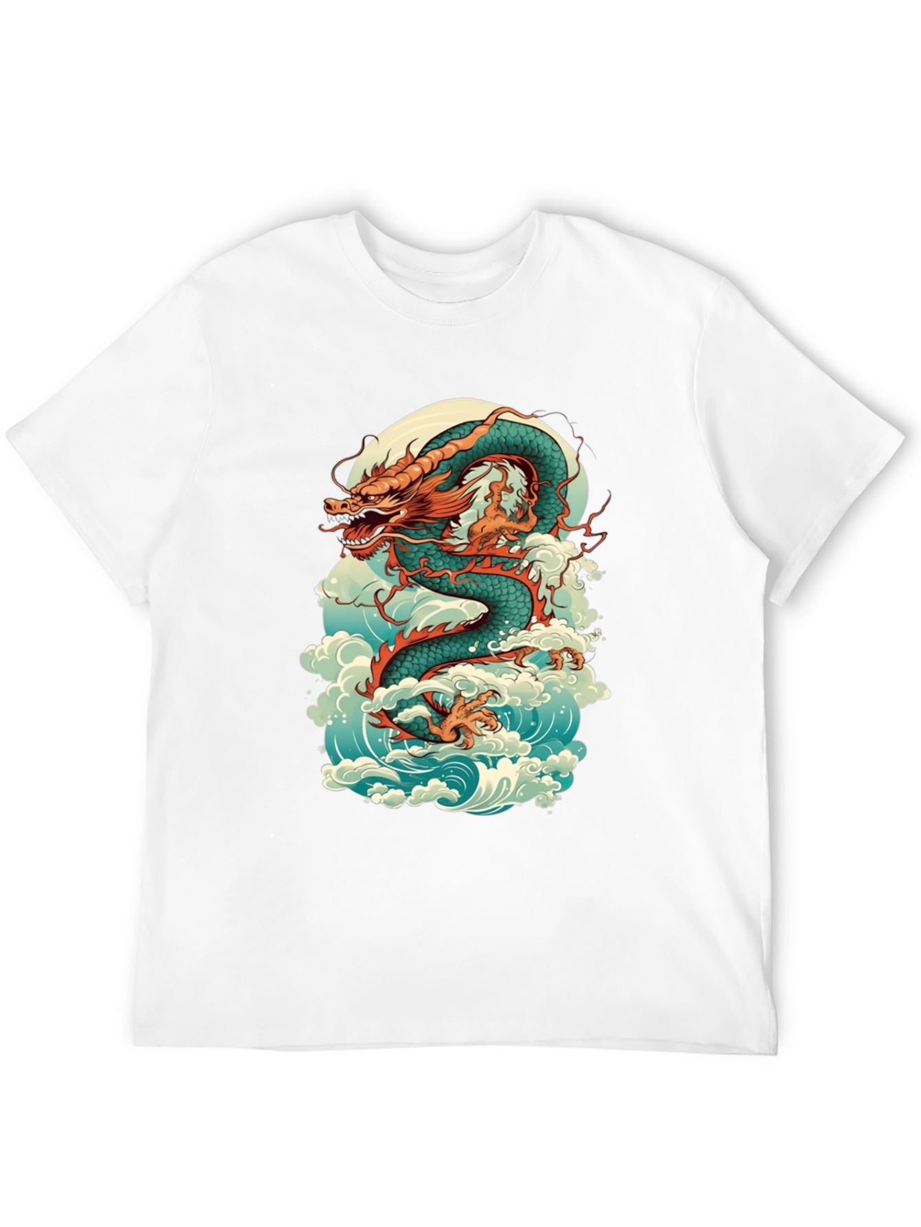 Dragon Graphic Tee - Mythical Creature T-Shirt