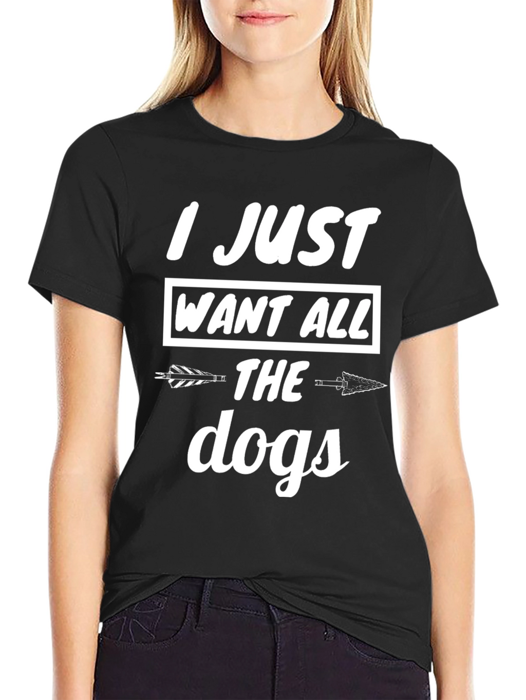 I Just Want All The Dogs Graphic Tee