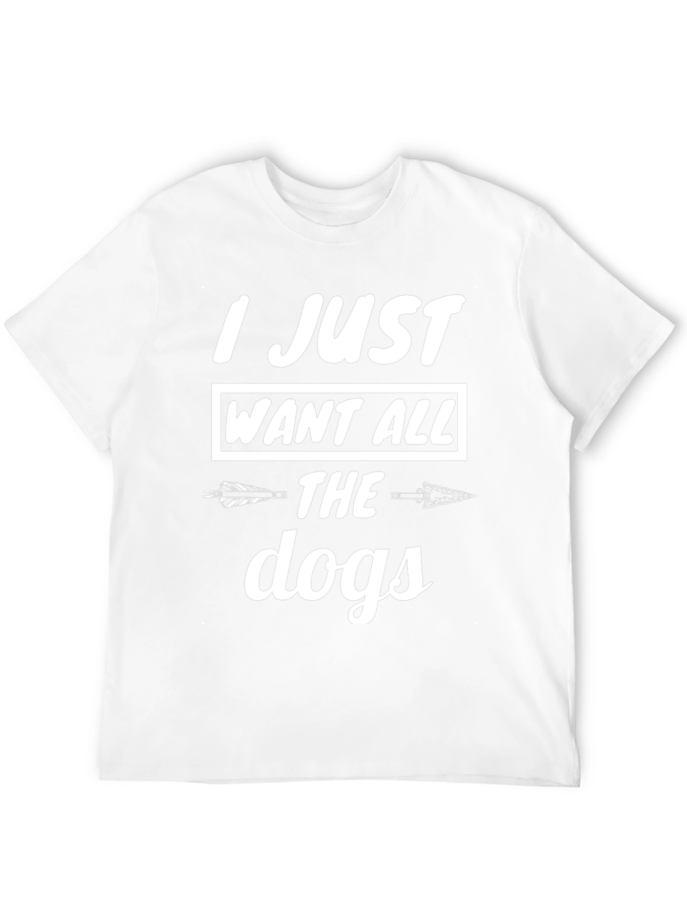 I Just Want All The Dogs Graphic Tee