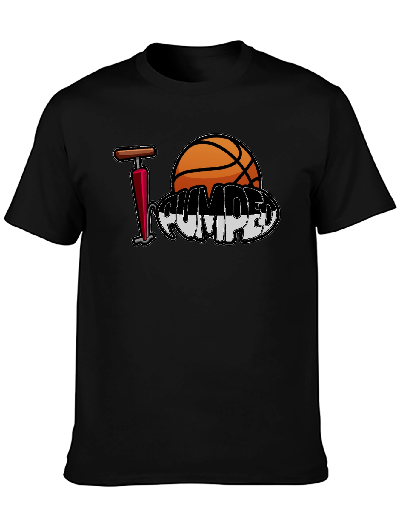 I Love Pumped Basketball T-Shirt