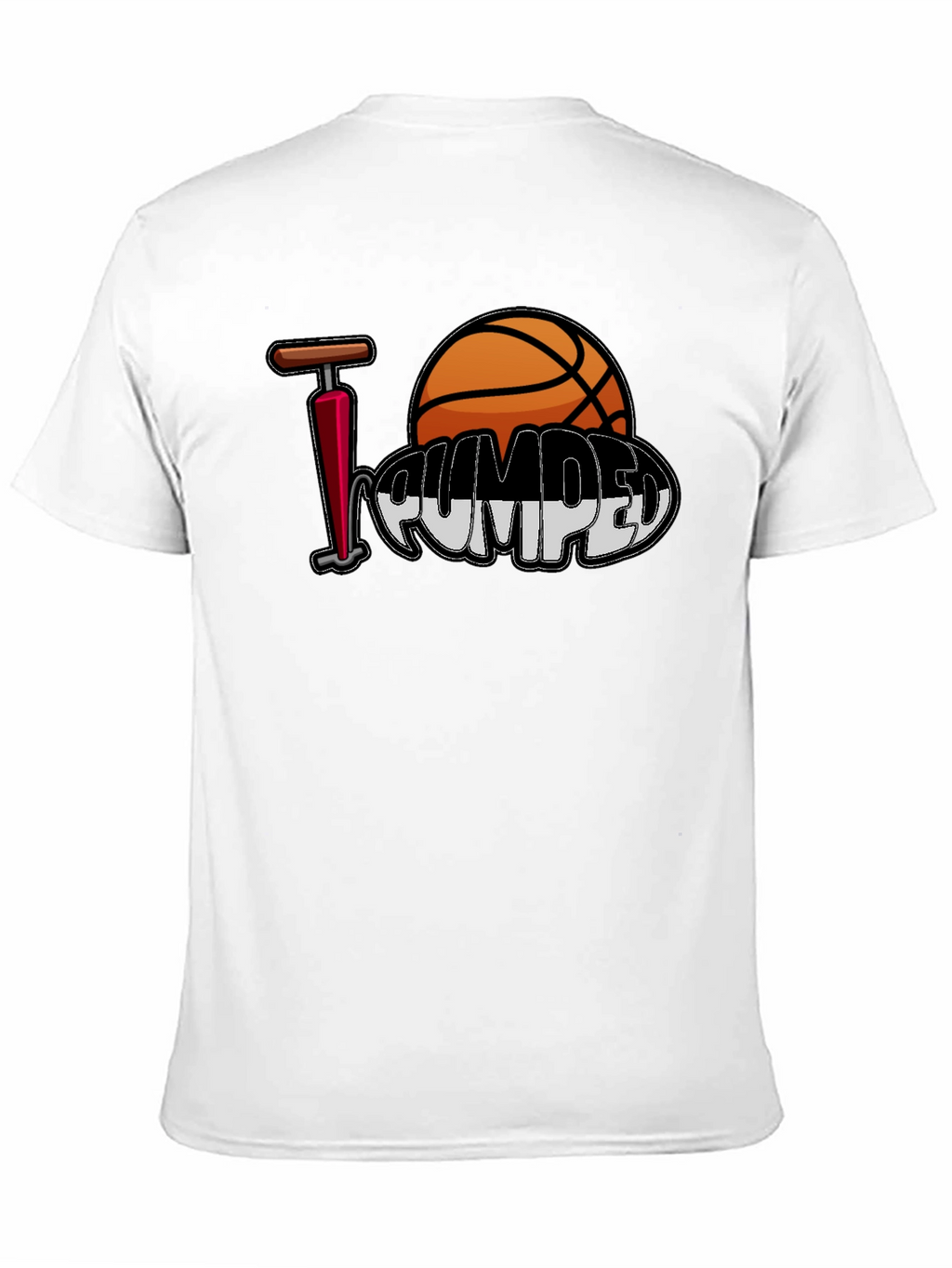 I Love Pumped Basketball T-Shirt