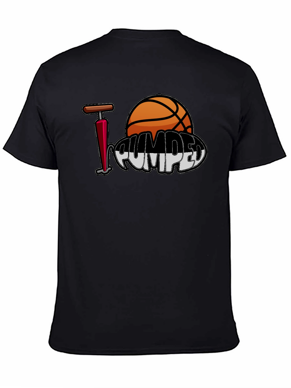 I Love Pumped Basketball T-Shirt
