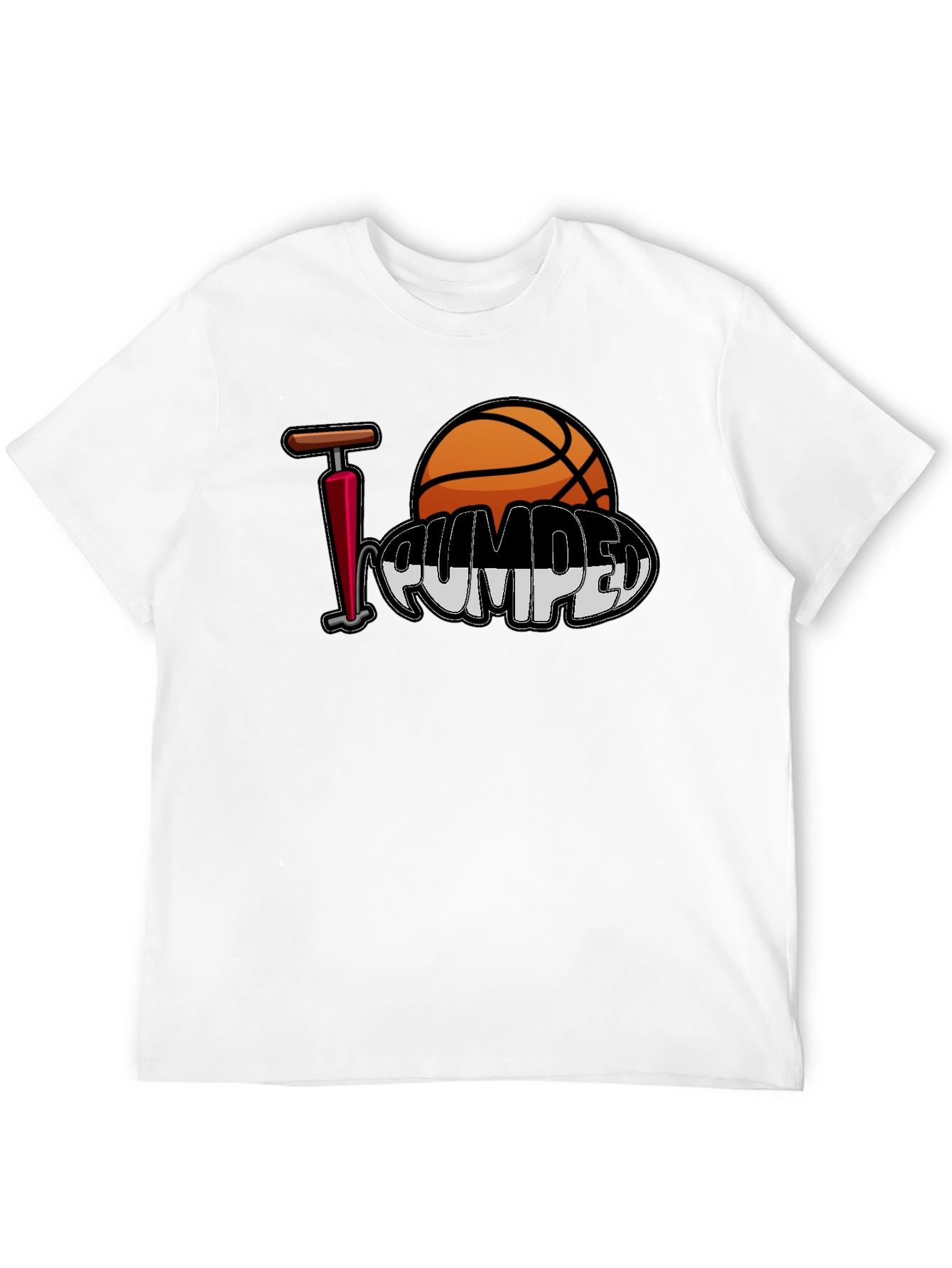 I Love Pumped Basketball T-Shirt