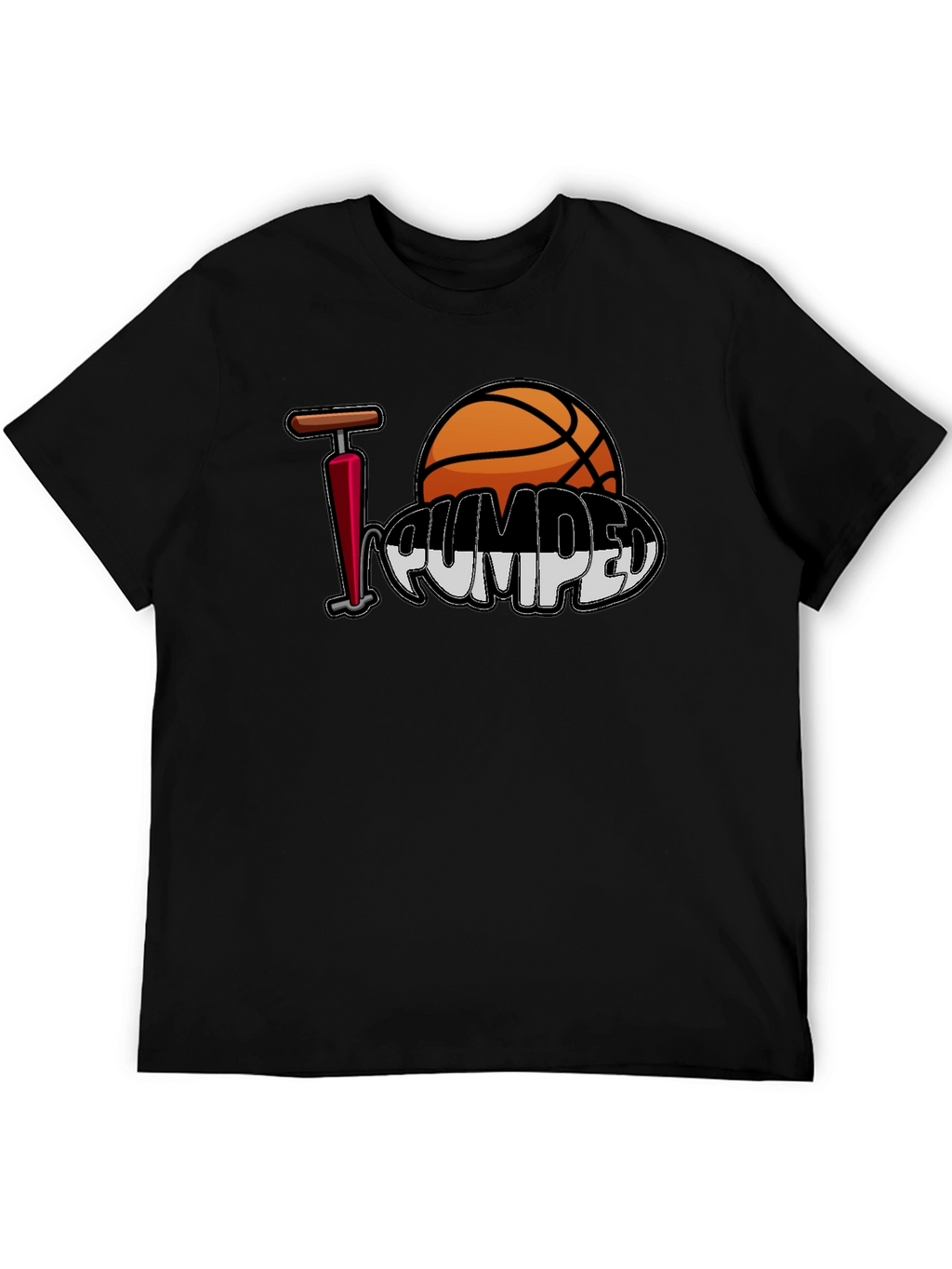 I Love Pumped Basketball T-Shirt