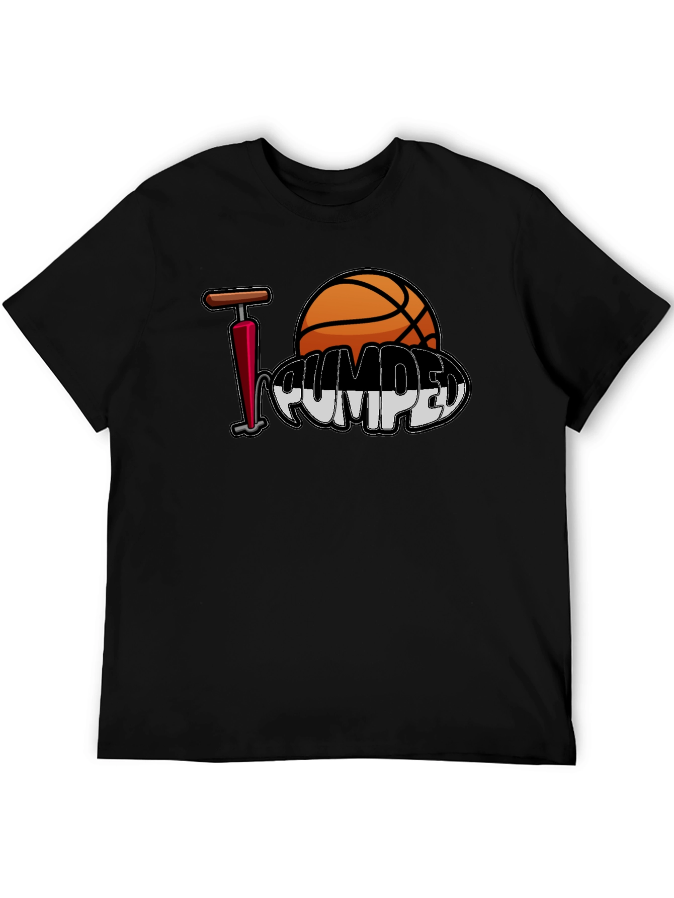 I Love Pumped Basketball T-Shirt
