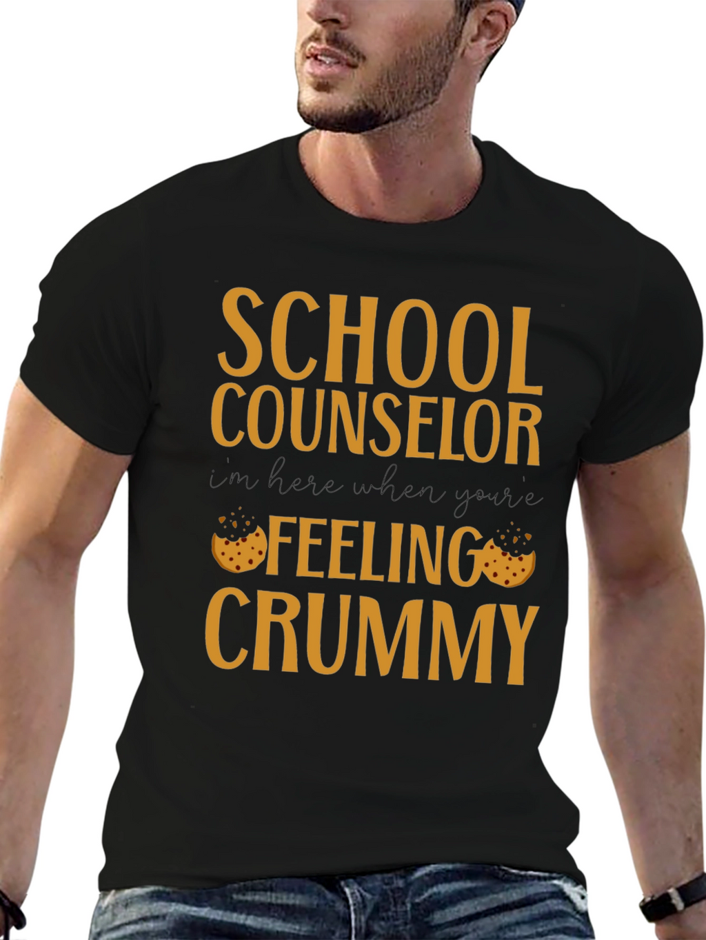 School Counselor Crummy Cookie T-Shirt